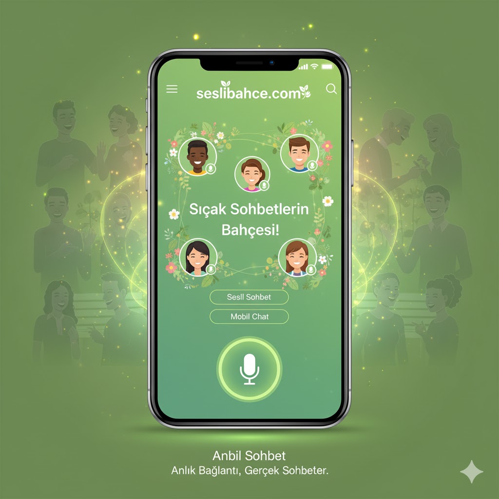 📱 Seslibahce.com ile Sesli Sohbetin Keyfini Mobilde Yaşa! 🗣️